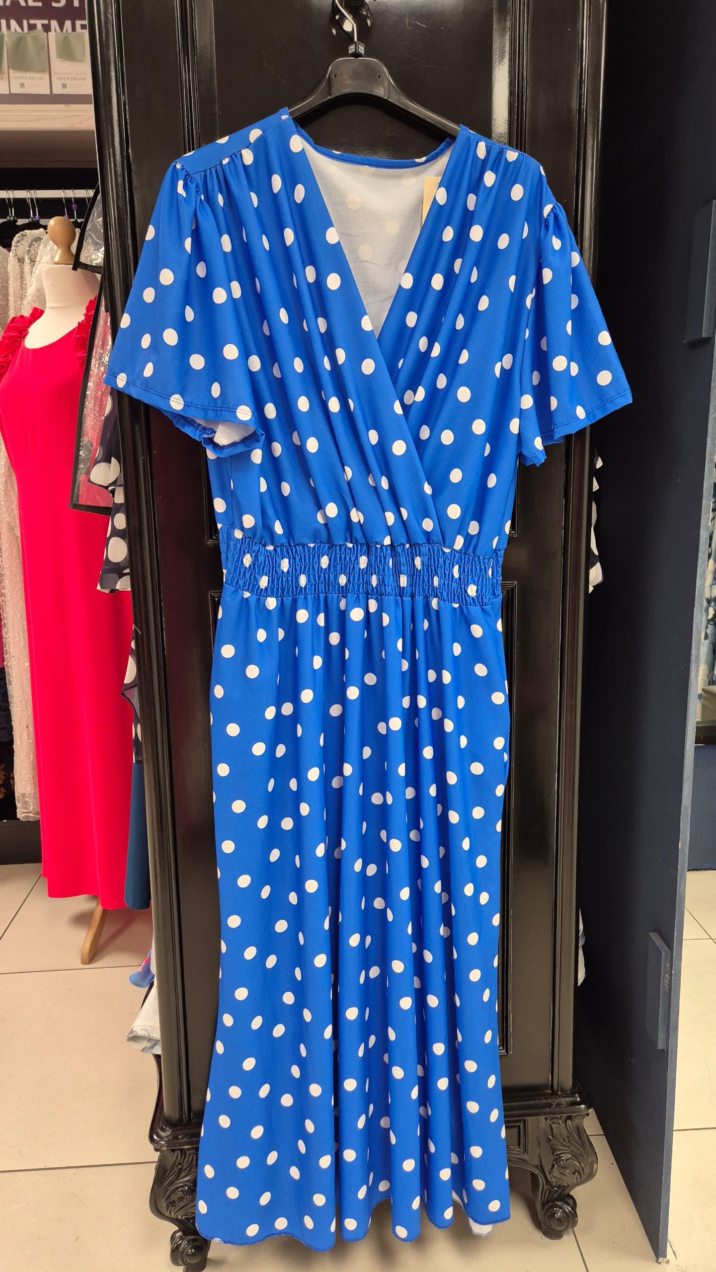 Spotty Elasticated Waist Dress