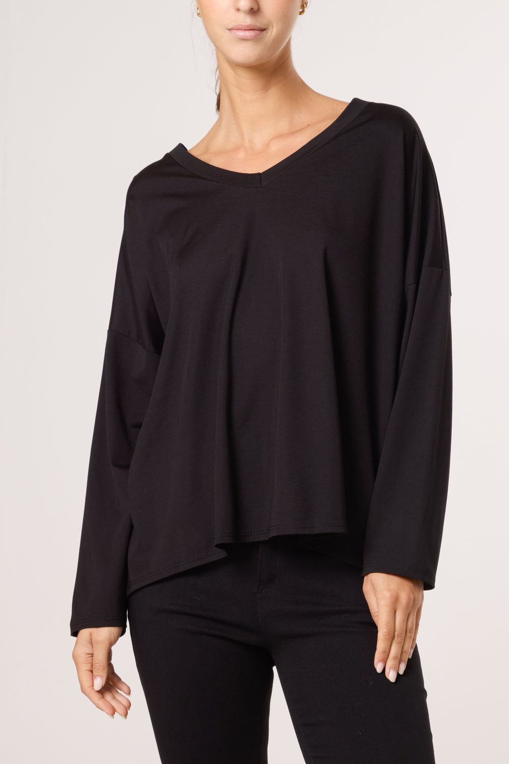 V Neck Soft Touch Sweatshirt