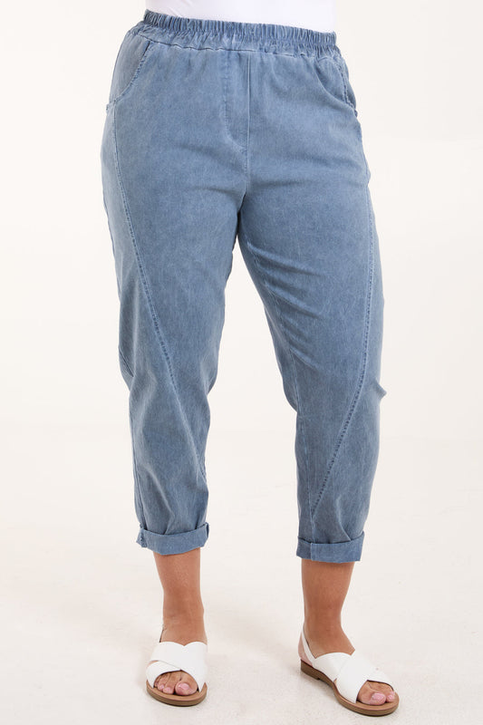 Washed Relaxed Fit Magic Trousers