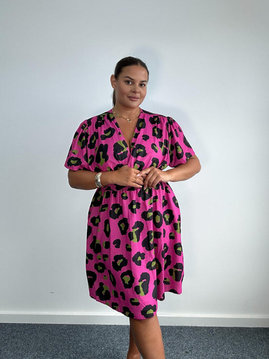 Mini Wrap Dress With pockets