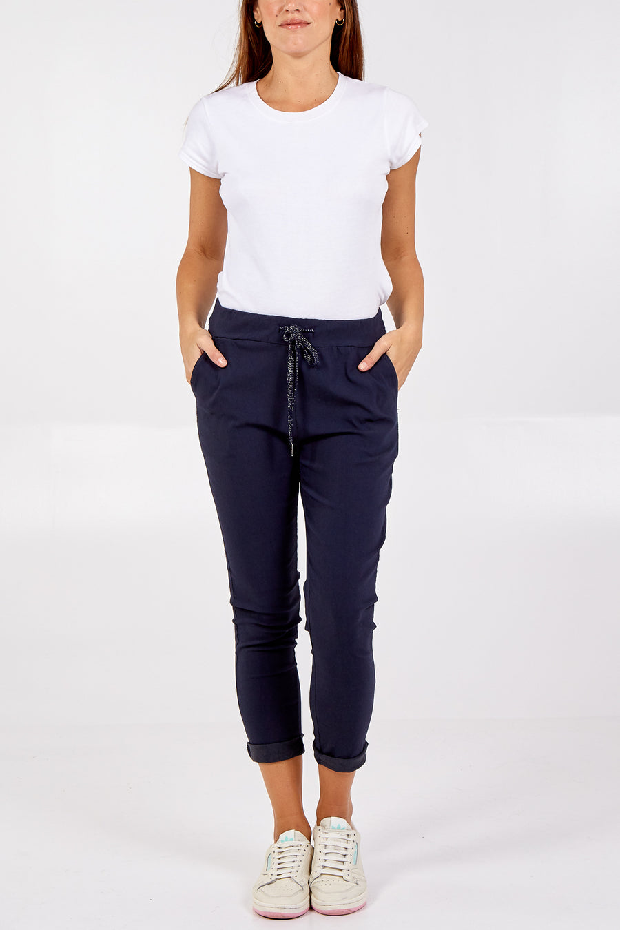 Capri Buttoned Trousers