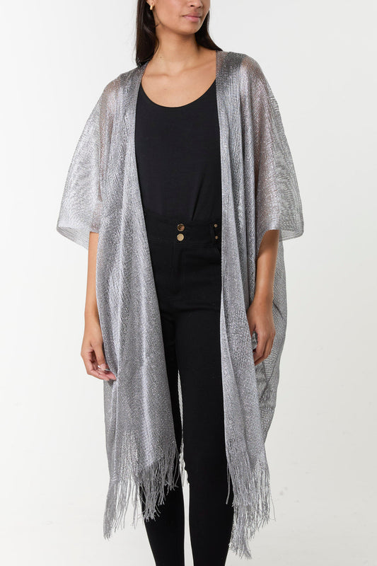 Fringe Hem Kaftan
