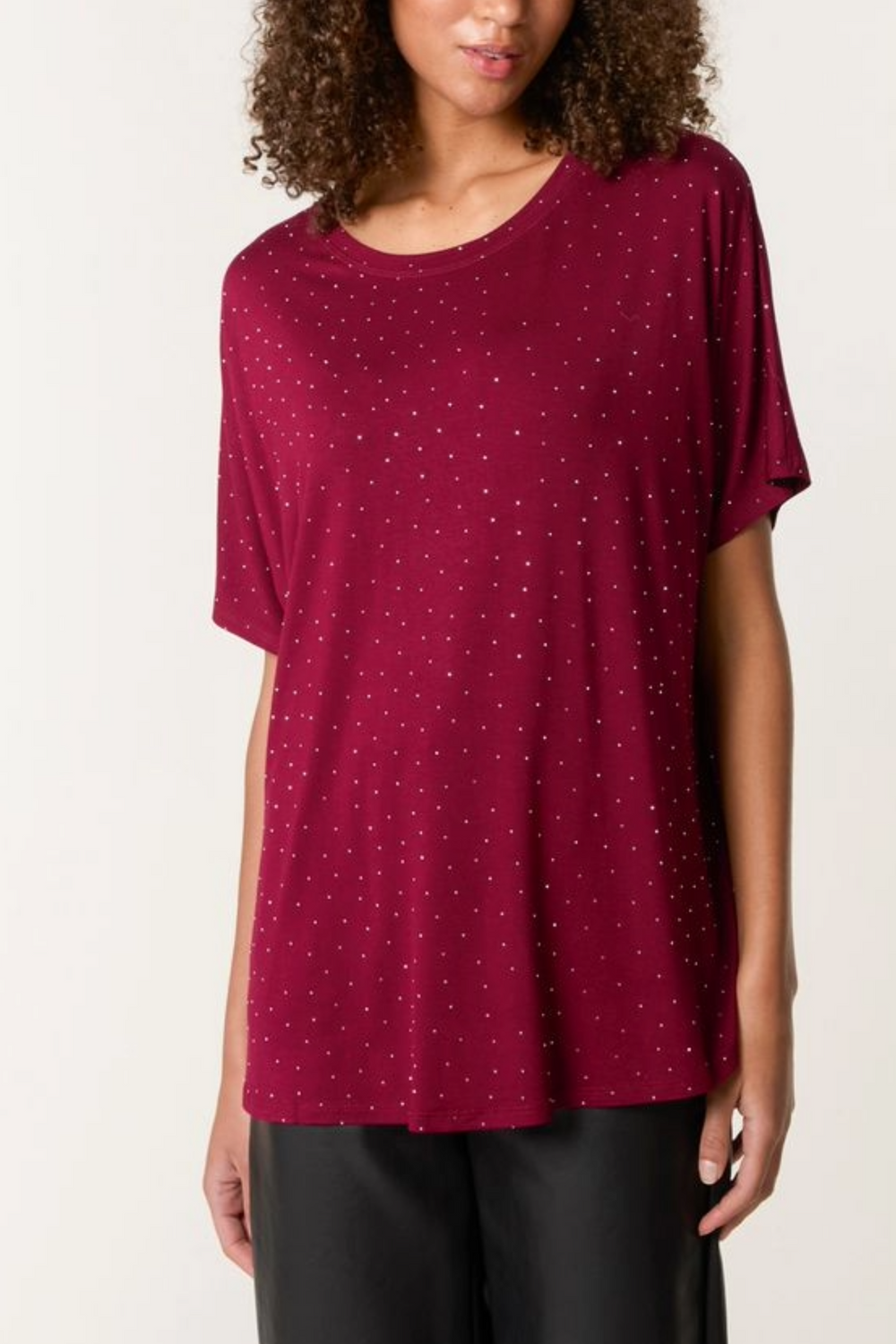 Embellished Round Neck TShirt
