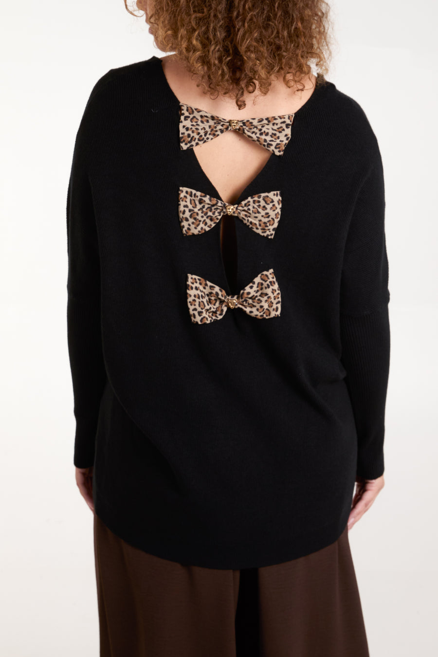 Triple Bow Back Jumper