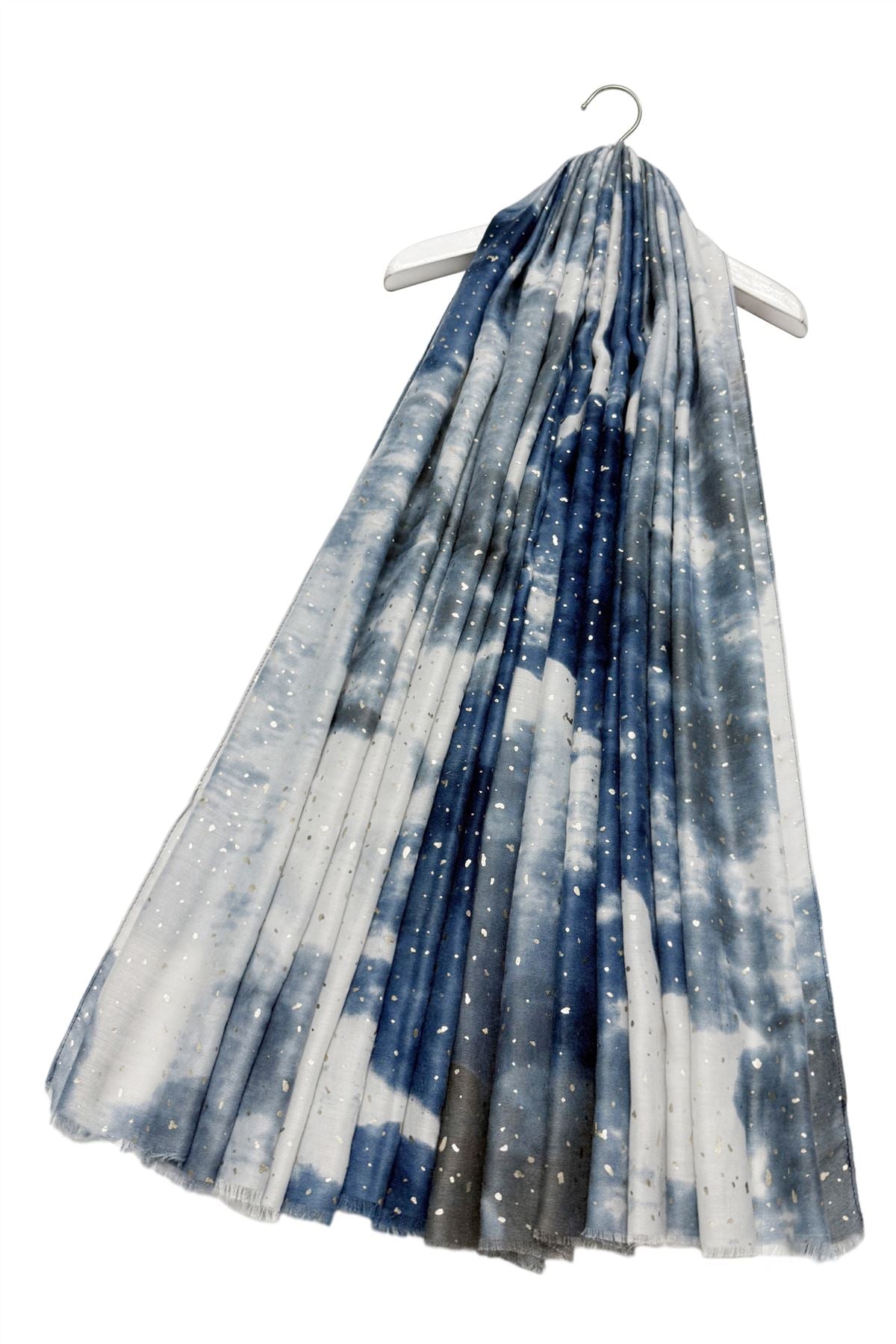 Watercolour Foiled Speckle Scarf