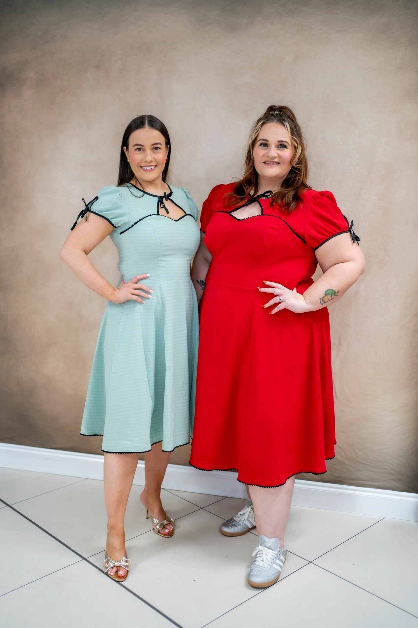 Hell Bunny Casey Red Dress