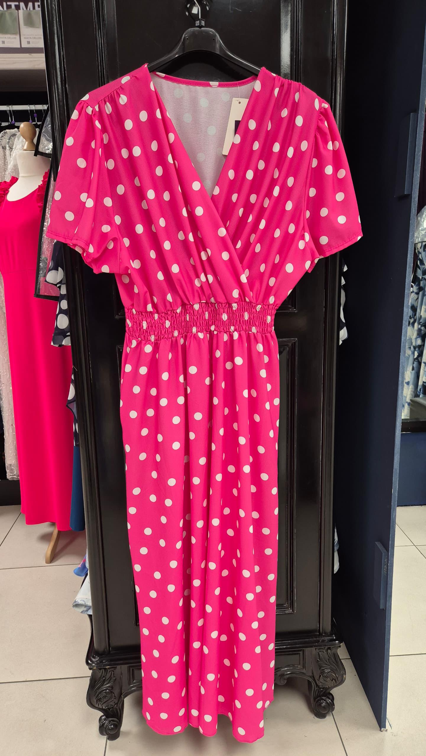 Spotty Elasticated Waist Dress