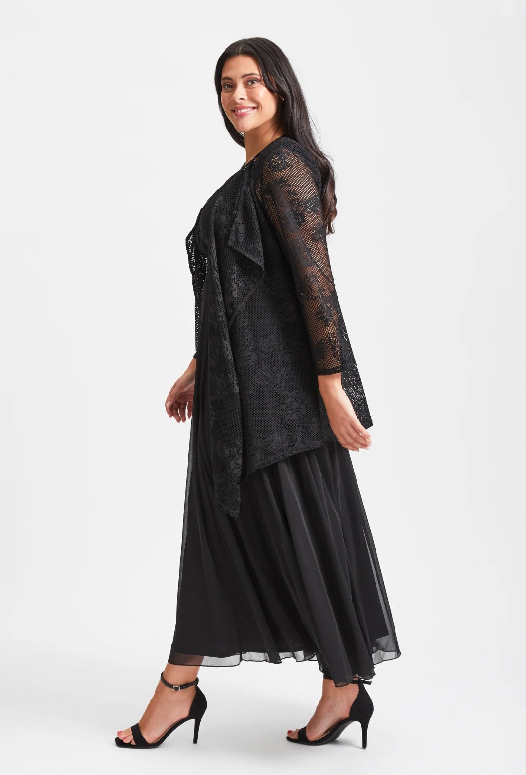 Scarlett & Jo Lace Waterfall Shrug