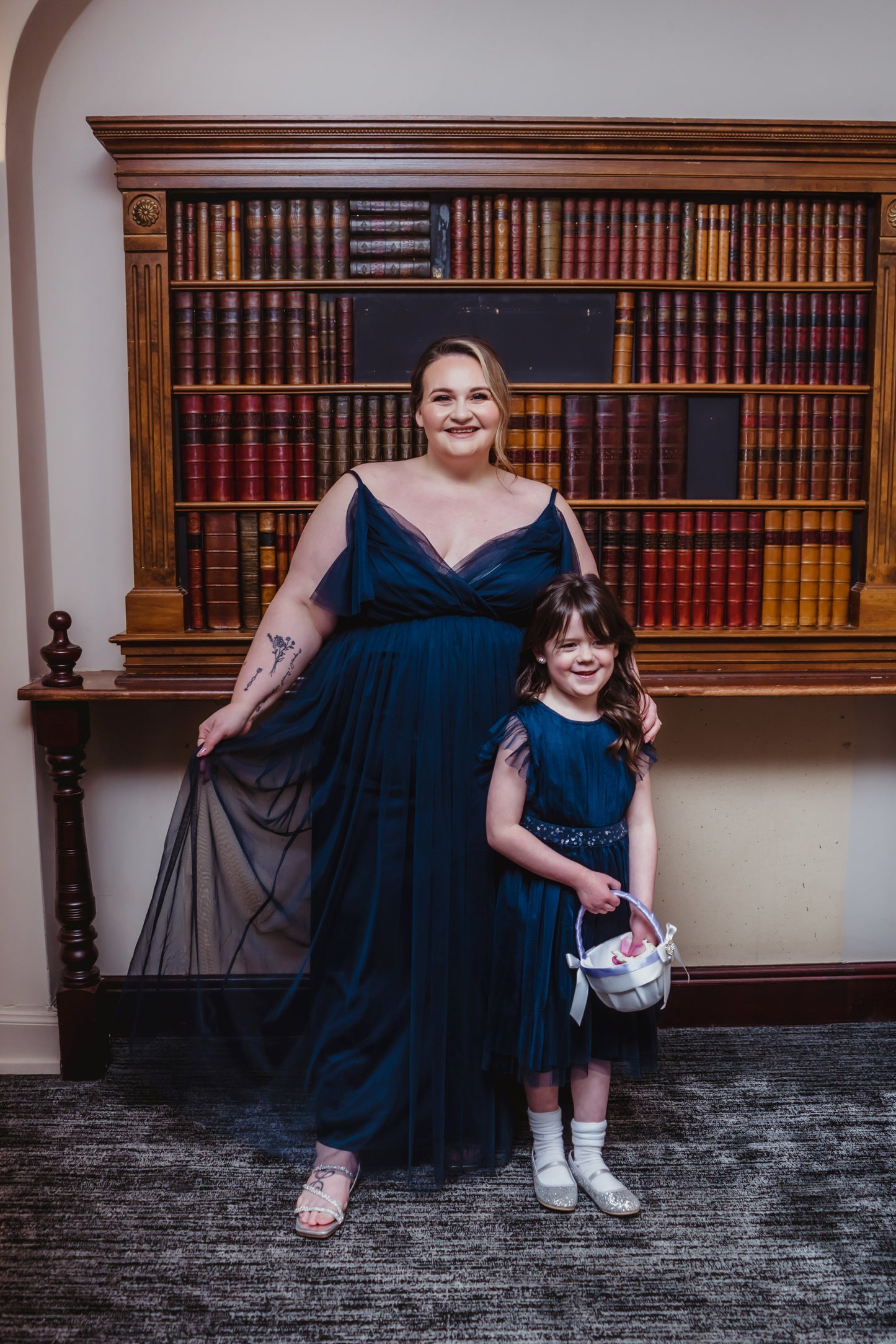 Anaya Navy Cami Maxi Dress