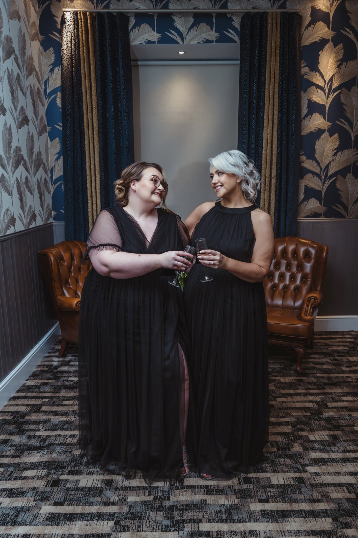 Anaya Black Halter Maxi Dress