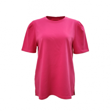 Malissa J T Shirt With Puff Sleeves
