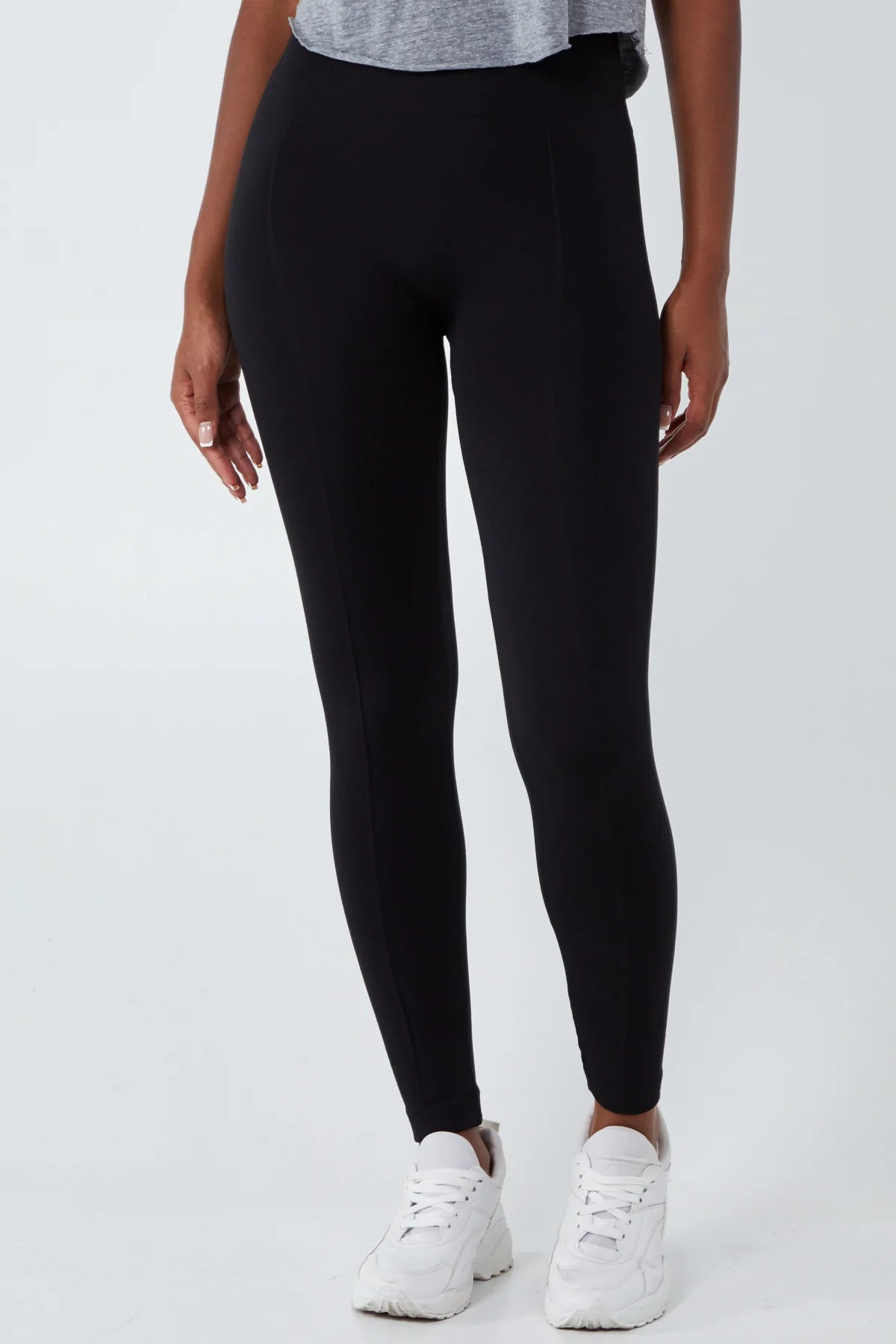Lined 2025 black leggings